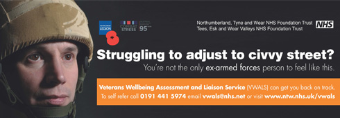 veteran mental health north east