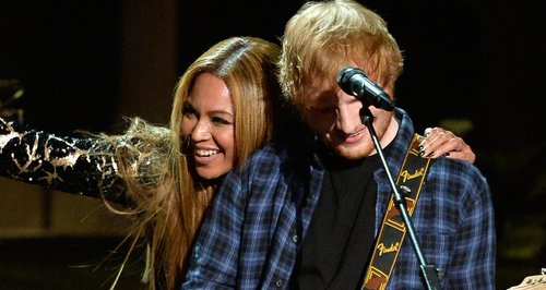 Znalezione obrazy dla zapytania BEYONCE I ED SHEERAN