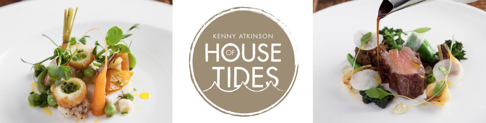 House Of Tides Logo & Food 