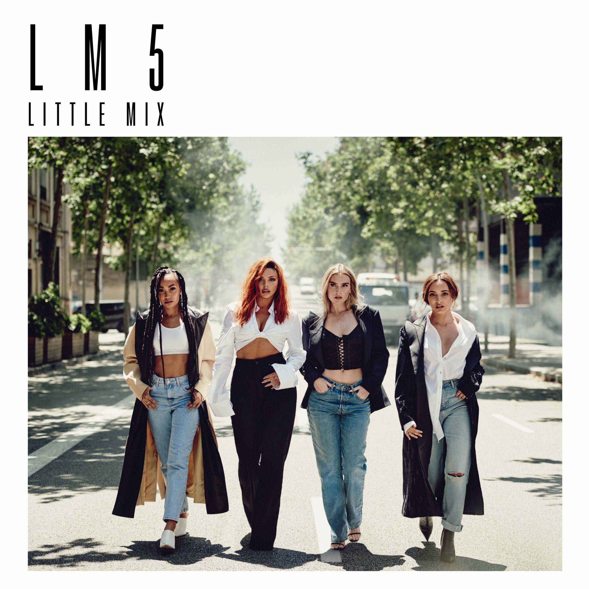 Little Mix - LM5 album cover (Standard Edition)
