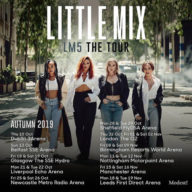 Little Mix LM5 Tour