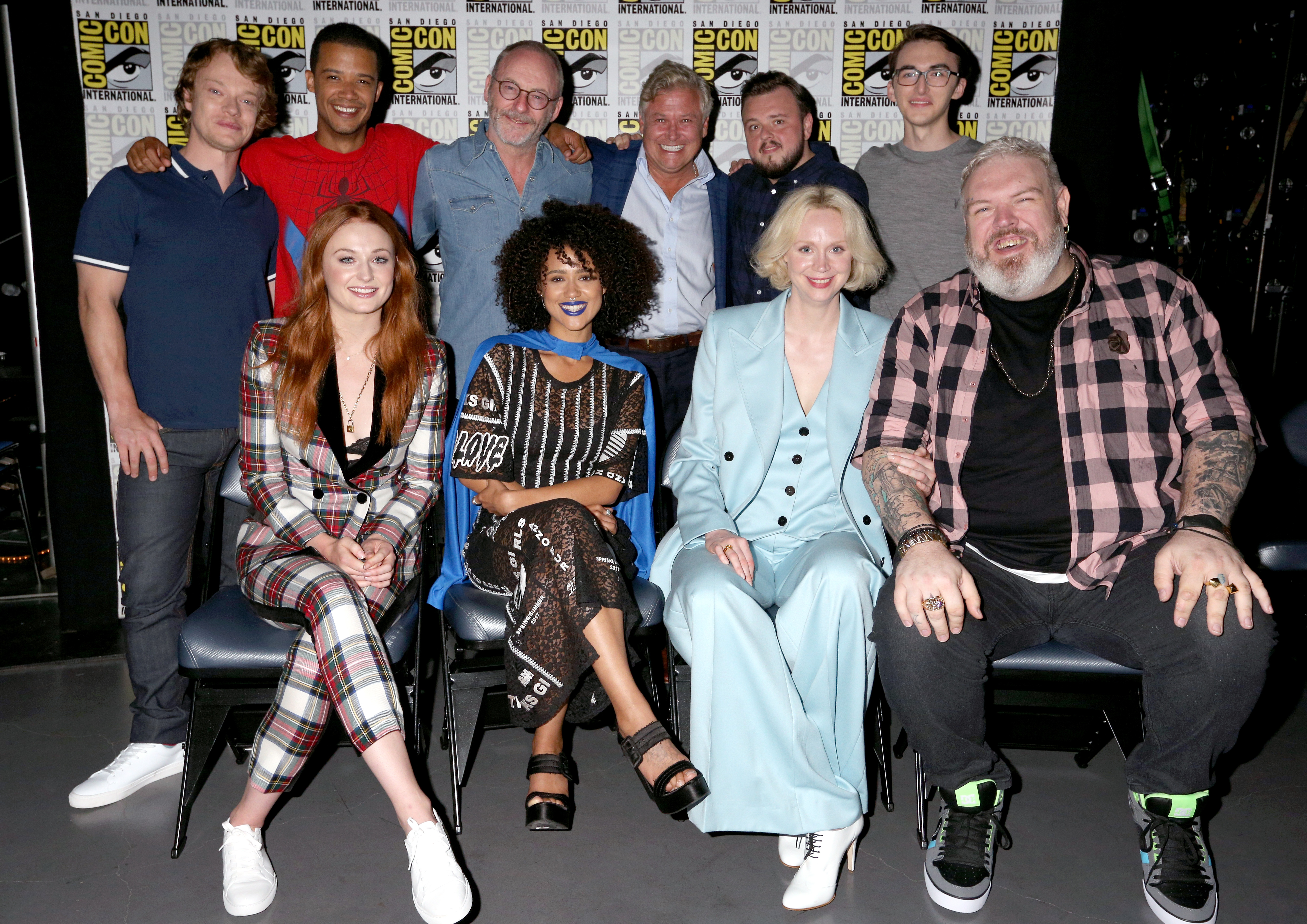 The cast of Game of Thrones appeared at Comic Con