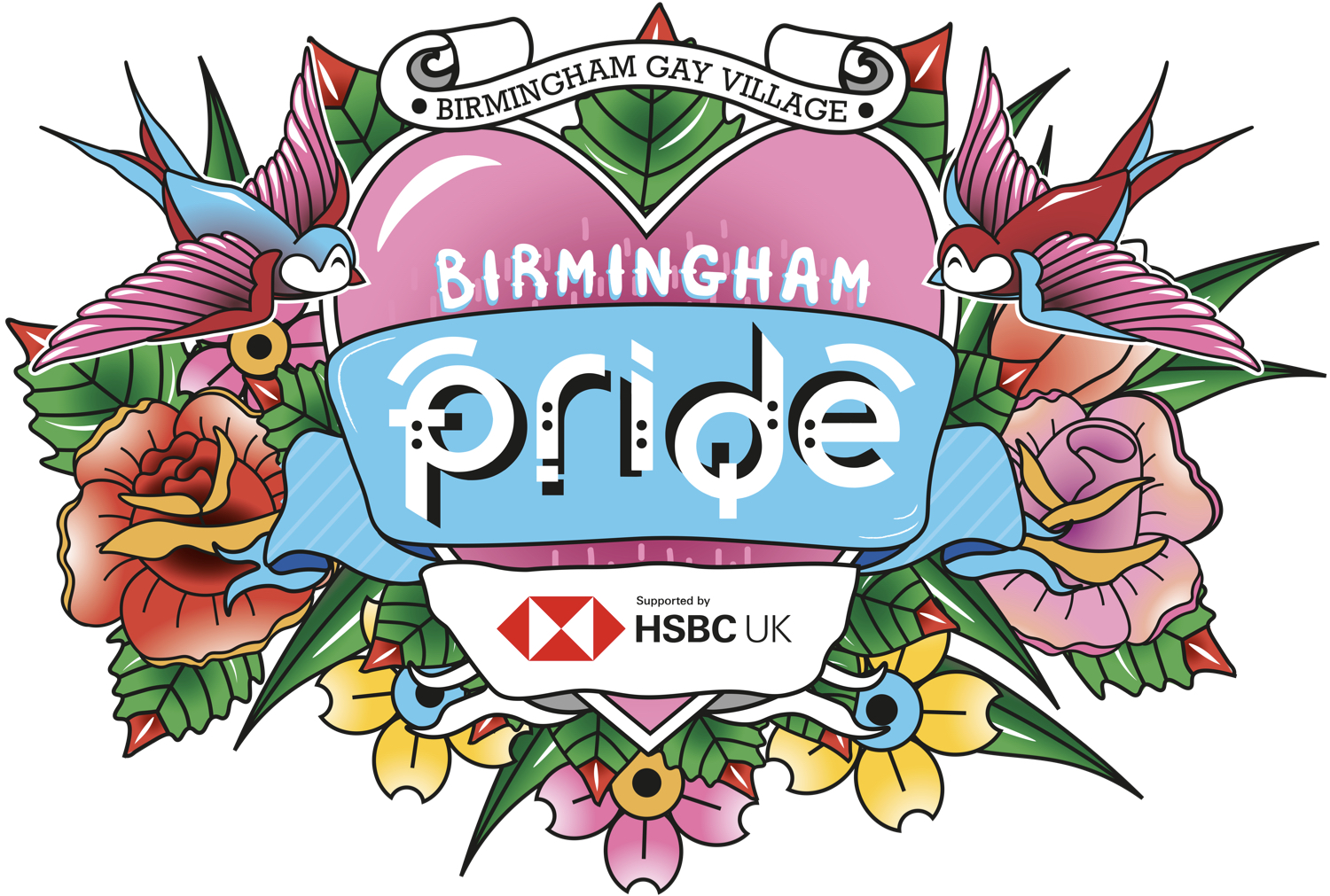 Birmingham Pride 2019 Logo
