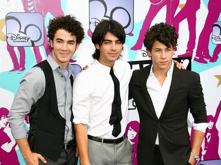 Jonas Brothers on the red carpet