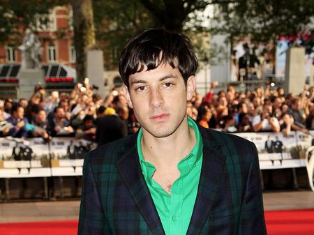Mark Ronson on the red carpet