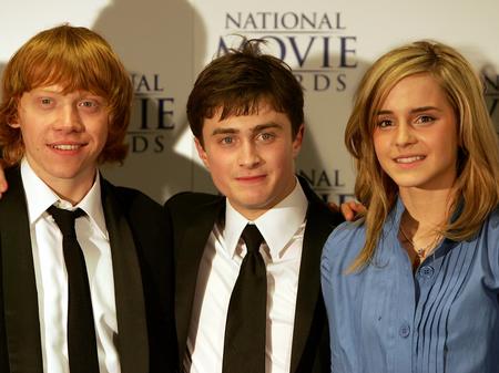 Daniel Radcliffe Rupert Grint And Emma Watson Harry