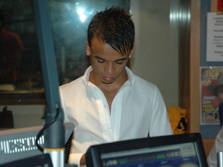 JLS in the Capital studios