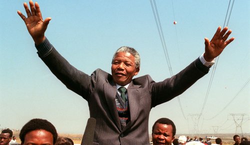 Nelson Mandela Released From Prison