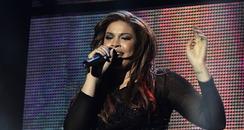 Jordin Sparks at the Jingle Bell Ball