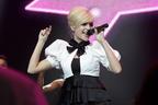Image 6: Pixie Lott on stage at the Jingle Bell Ball
