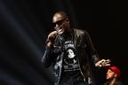 Image 7: Taio Cruz on stage at the Jingle Bell Ball
