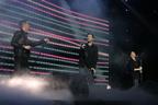 Image 2: Westlife on stage at the Jingle Bell Ball
