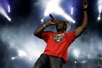 Image 5: Dizzee Rascal on stage at the Jingle Bell Ball