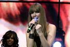 Image 10: Esmee Denters on stage at the Jingle Bell Ball