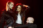 Image 6: Janet Jackson on stage at the Jingle Bell Ball