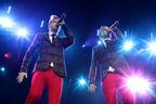 Image 4: John & Edward on stage at the Jingle Bell Ball