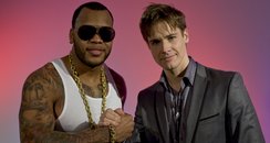 Kevin with Flo Rida