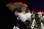 Image 1: La Roux on stage at the Jingle Bell Ball