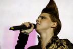Image 3: La Roux on stage at the Jingle Bell Ball