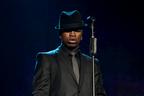 Image 4: Ne-yo on stage at the Jingle Bell Ball