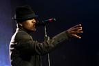 Image 7: Ne-yo on stage at the Jingle Bell Ball