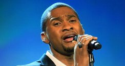 Usher singing 