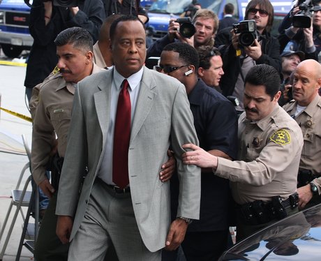 Michael Jackson's doctor Conrad Murray arrives at court for sentencing after being found guilty of the involuntary manslaughter of the superstar