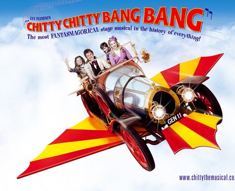 The 'Chitty Chitty Bang Bang' musical poster
