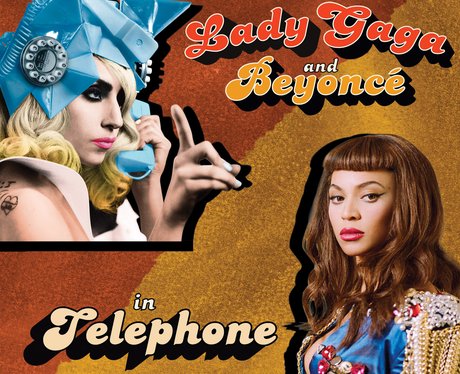 Lady Gaga and Beyonce in Telephone