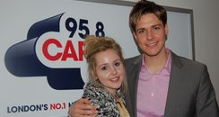 Kevin Hughes with Diana Vickers