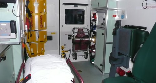 A look inside an ambulance