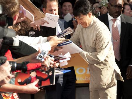 The Karate Kid premiere