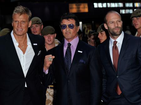 The Expendables premiere