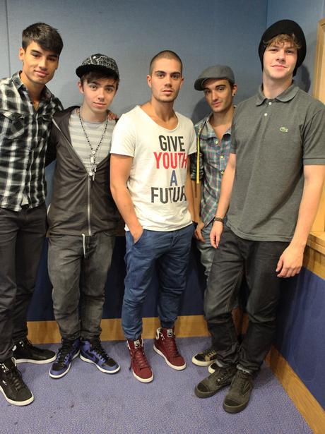 The Wanted with Jamie and Harriet's breakfast show