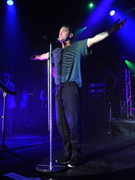 Robbie Williams and Gary Barlow