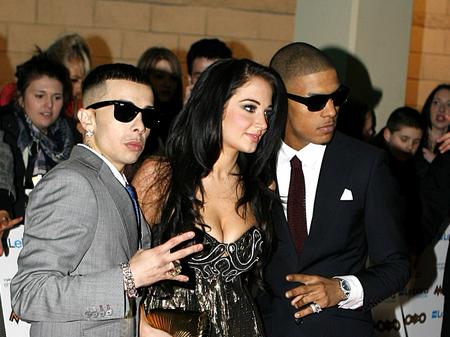 N-Dubz arrive at the 2010 MOBO Awards