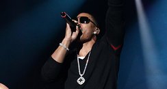Nelly performs at the MOBO Awards