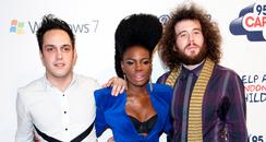 The Noisettes attend  Capitals Jingle Ball Ball wi