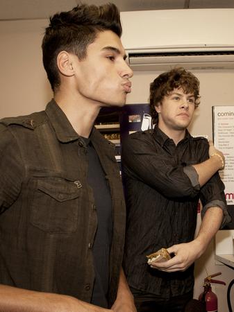 The Wanted signing HMV