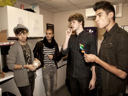 The Wanted signing HMV