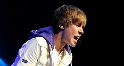 Justin Bieber performing live