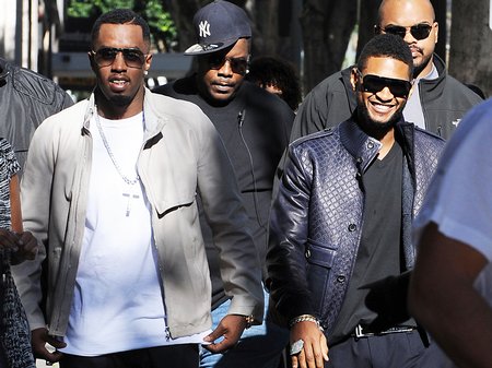 P diddy and usher new video