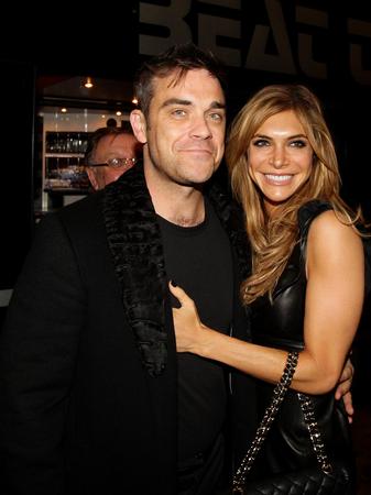 Robbie Williams and Ayde Field