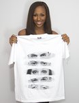 Alexandra with charity t-shirt