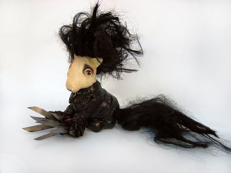 Johnny Depp as Edward Scissorhands My Little Pony