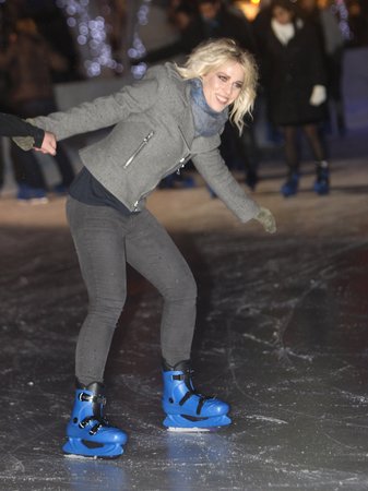 Natasha Bedingfield visits Winter Wonderland