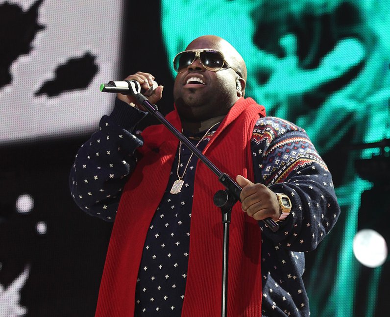 Cee Lo Green live at the Jingle Bell Ball 2010