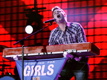 Scouting for Girls performing at the Jingle Bell Ball 2010