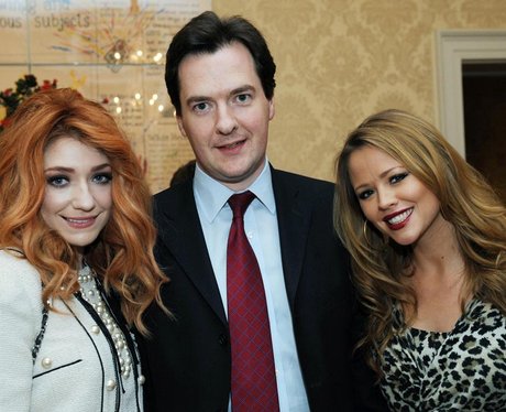 Nicola Roberts and Kimberley Walsh