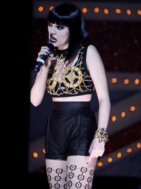 Jessie J performs live at The Brits Nominations Aw